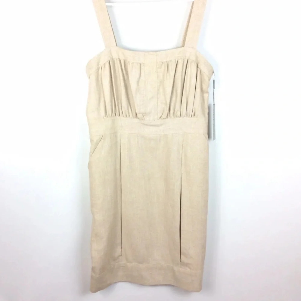 Steve Madden Tan and Metallic Dress
